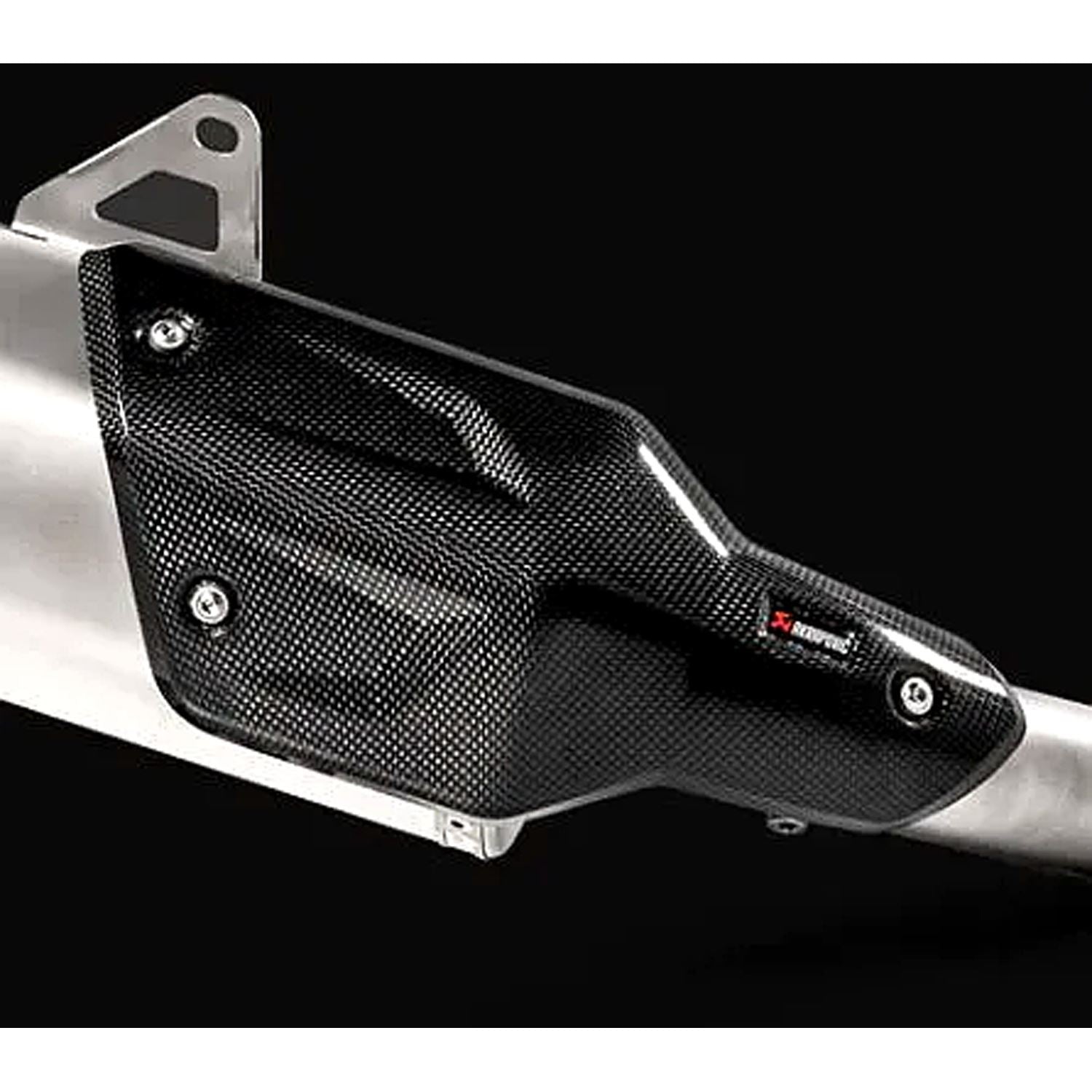 Akrapovic Carbon Fiber Exhaust Heat Shield For Kawasaki KLZ 1000 ABS Versys S Tourer 2021-2023